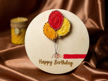 Load image into Gallery viewer, String Art - Happy Birthday Balloons