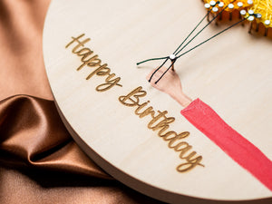 String Art - Happy Birthday Balloons