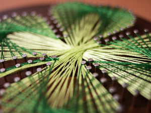 String Art - Four-leaf Clover