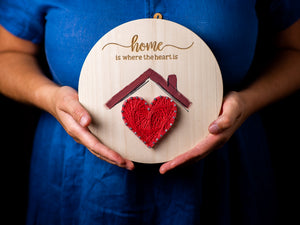 String Art - Home Decor Heart