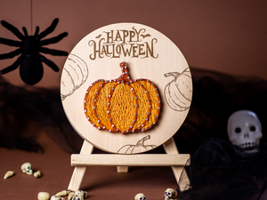 String Art Halloween - Pumpkin