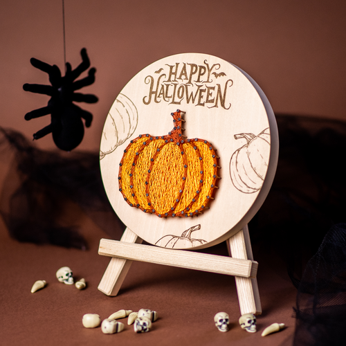 String Art Halloween - Pumpkin
