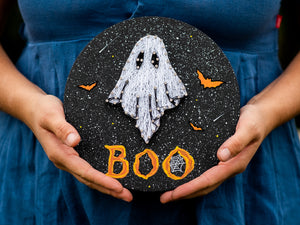 String Art Halloween - Spooky Ghost