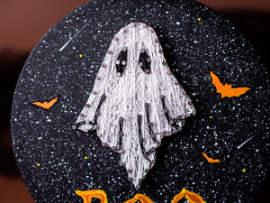 String Art Halloween - Spooky Ghost