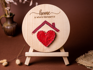 String Art - Home Decor Heart